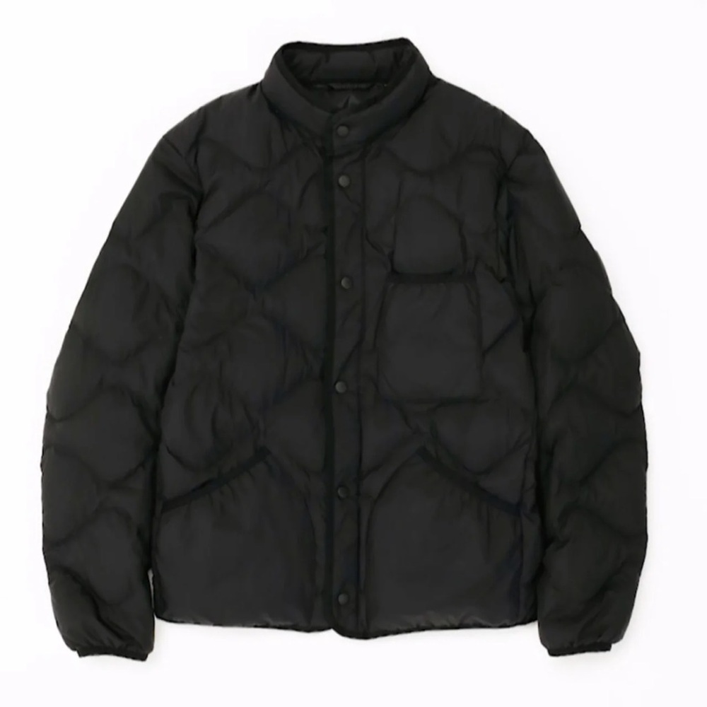 Uniqlo Packable Down Black Quilted Jacket Small Unisex
